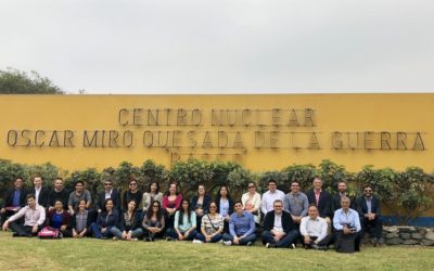 Se inaugura en Lima el Curso Regional sobre Producción y Control de Calidad de Radiofármacos y Radioisótopos en Lima, Perú.